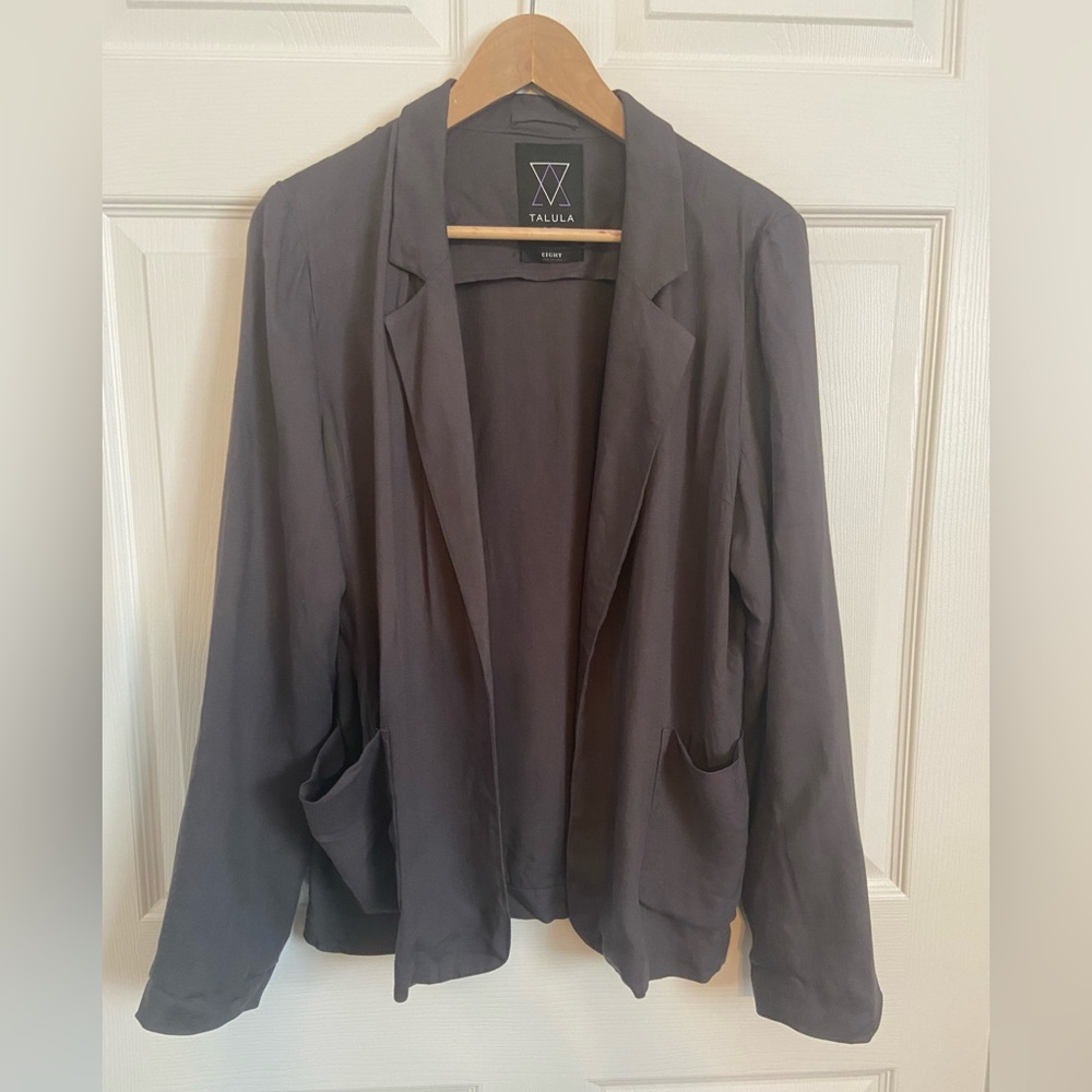 Talula Charcoal Grey Kent Blazer